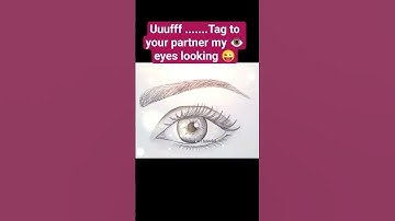 Easy way to draw a realistic eye for Beginners step by step || how to draw #art #shorts #shortvideo