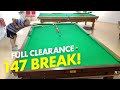 MAXIMUM 147 SNOOKER LINE UP CLEARANCE! | Back to the Clubs