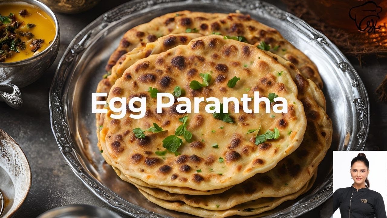 Anda Rotti Shipra Khanna's Recipe | Egg Paratha | Anda Roti | Indian Paratha ...