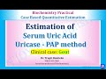 Estimation of Serum uric acid | First MBBS Practical | Biochemistry| N&#39;JOY Biochemistry