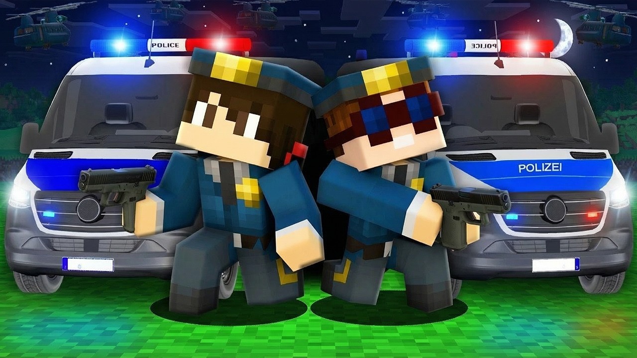 24H als POLIZIST LEBEN in Minecraft...