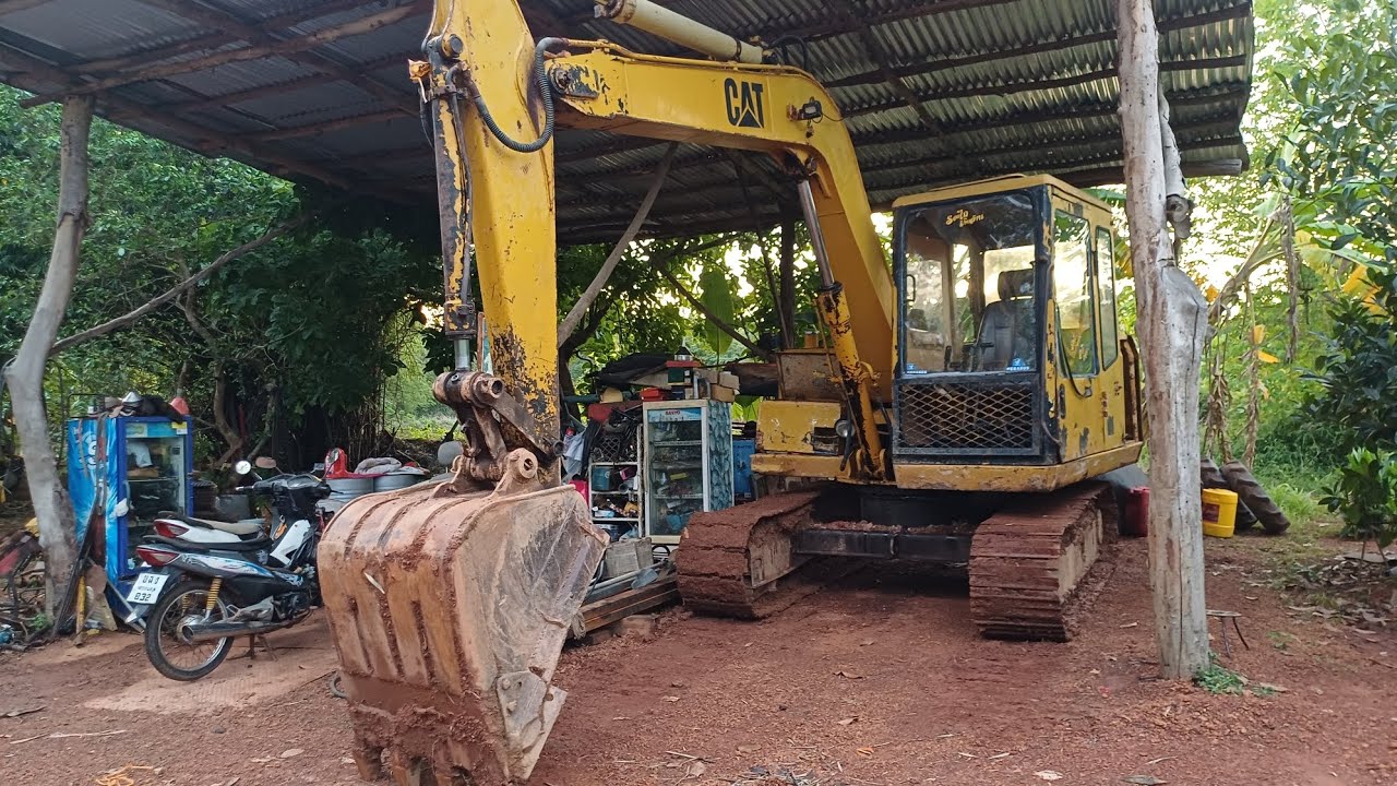 ปิดการขาย รถแม็คโคร CAT E70Bครับ