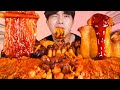 MUKBANG ASMRㅣExtreme Spicy! Hot Assorted Mushrooms With Fire Sauce Eat🔥Korean 후니 Hoony Eating Sound