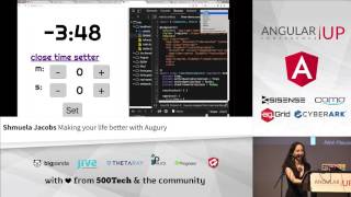 Shmuela Jacobs -  Making your life better with Augury | AngularUP2016