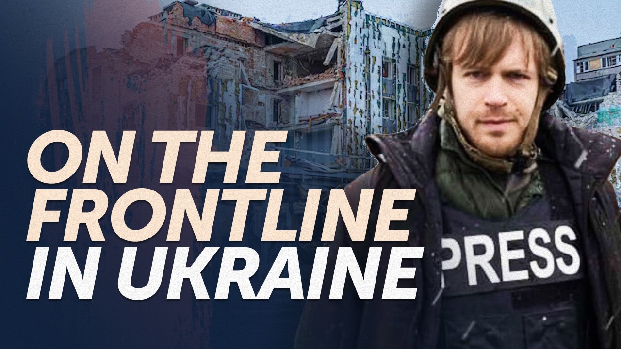 War behind the Russian frontline with correspondent Luca Steinmann