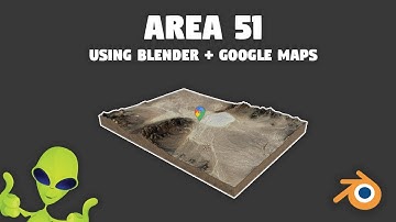 Creating Area 51 in 5 minutes using Blender