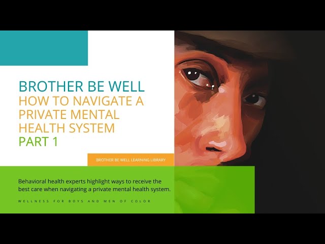How to Navigate A Private Mental Health System - Part 1