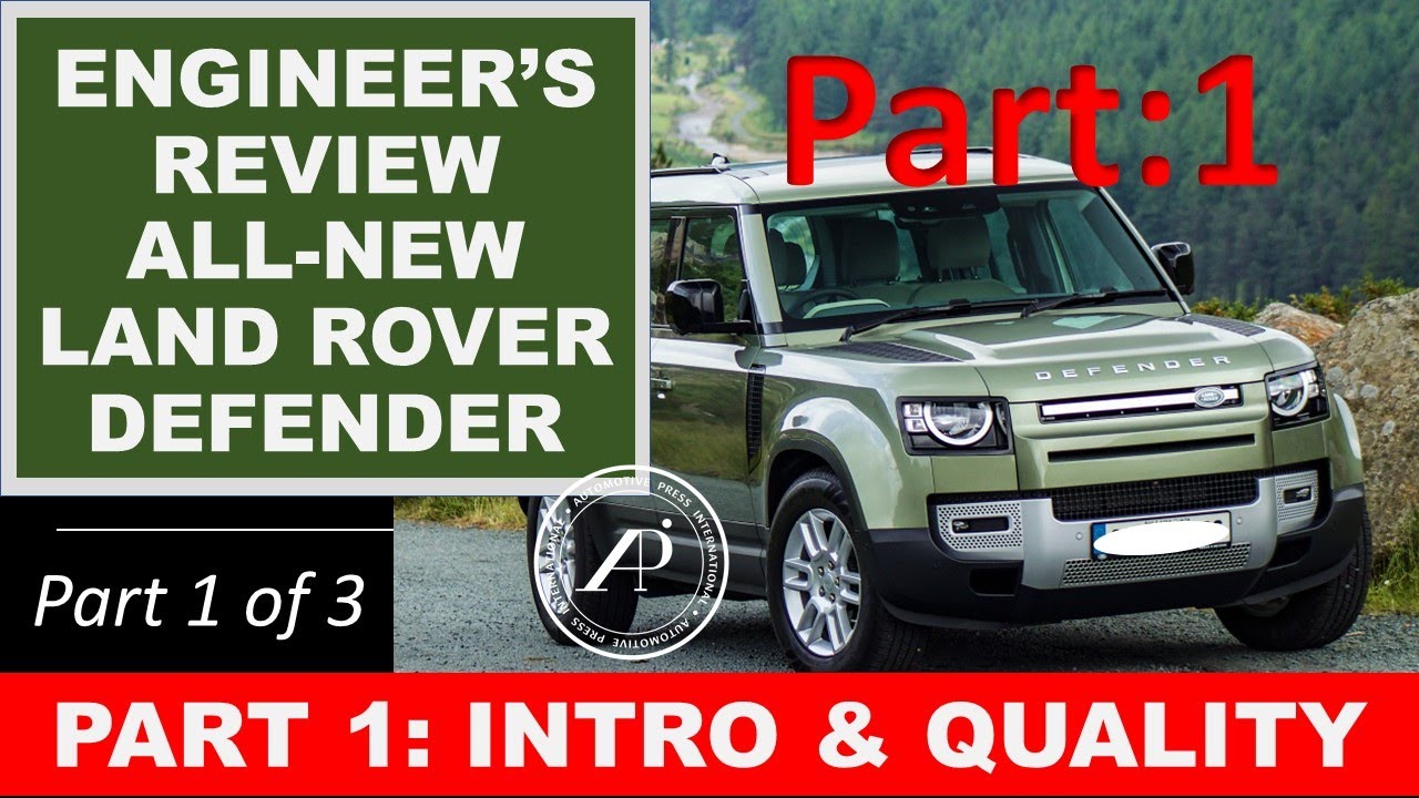 Engineer's Full Review of the All-New Land Rover Defender 110. Part 1: Introduction & Quality Audit.