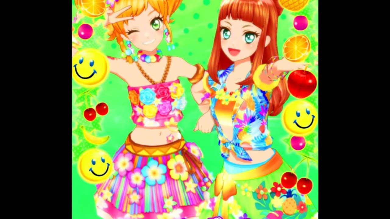 アイカツスターズ！二階堂ゆずちゃん&あこちゃん 二人はシャイニー
