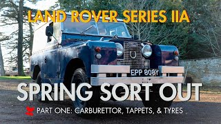 1965 Land Rover Series Carburettor Replacement