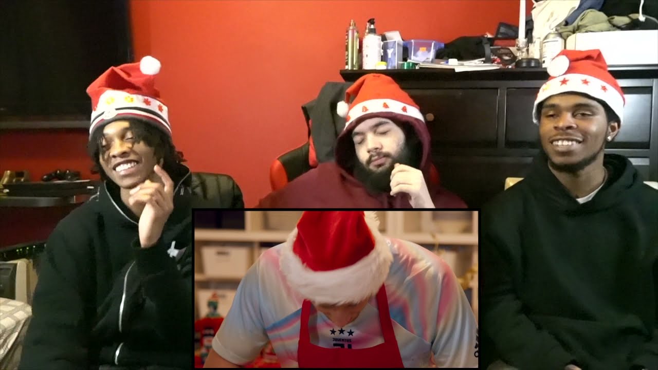 KSI SLOWLY GETTING DRUNK 💀🤣 | AMERICANS REACT TO SIDEMEN CHRISTMAS COOK OFF 👨🏽‍🍳