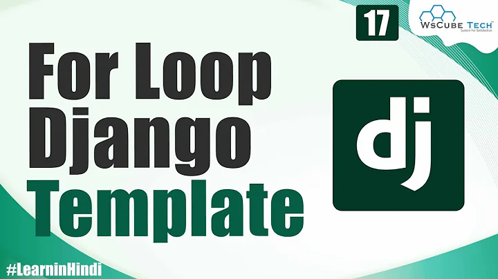 Using Django Template for Loop | Django Tutorial in Hindi for Beginners