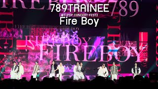 789Trainee - Fire Boy @T-Pop Concert Fest 2 - 15 Oct 2023 [4K]