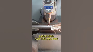 Round Pipe Cnc Cutting Machine #lasertubecuttingmachine #lasercuttingmachine