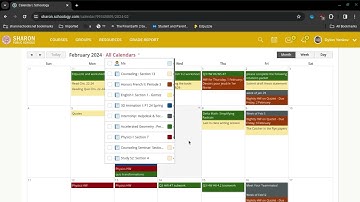 Schoology Calendar