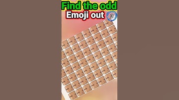 GAME CHALLENGE | emoji odd one out find challenge 🤔|emoji puzzle level 69💥#shorts #youtubeshorts