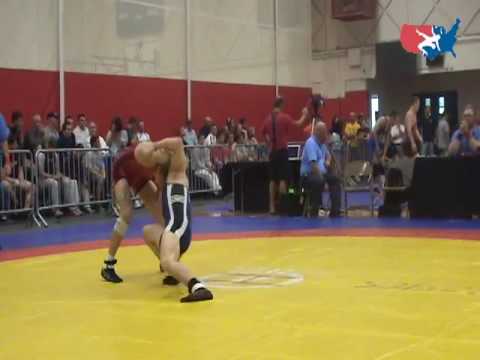 University Freestyle 55kg - Zach Sanders vs. Nic B...