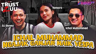Ichal Muhammad Ngajak Ganjar Naik Vespa | Trust Izuu.