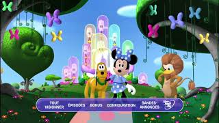 La Casa de Mickey Mouse: Minnie en El Mago de Dizz DVD Menu 2013 en inglés, francés, español y