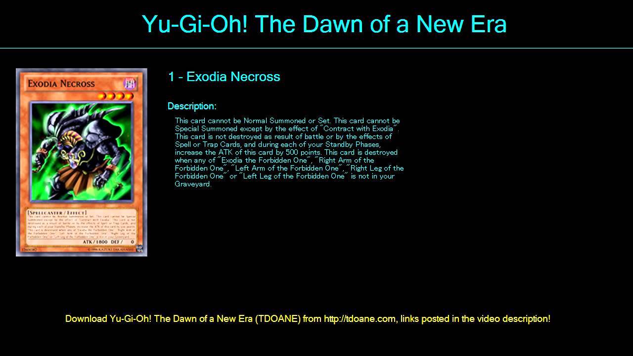 necross exodia necross exodia