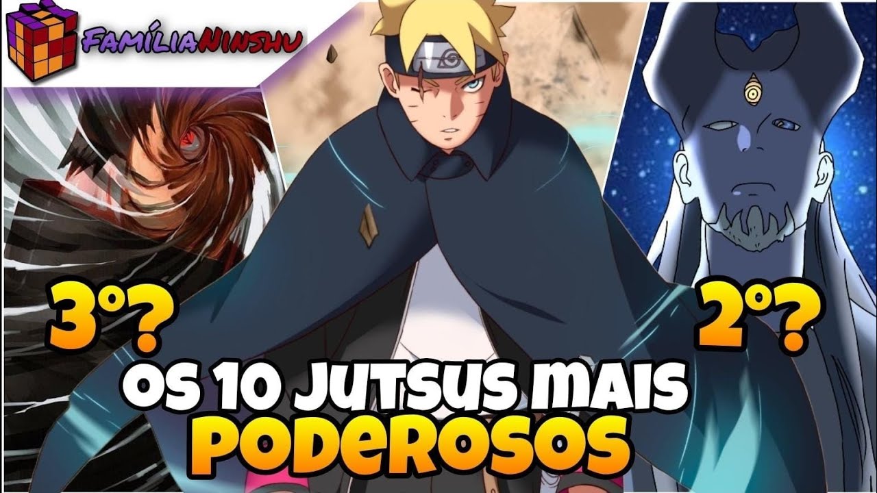 Os 10 jutsus mais poderosos de Naruto!