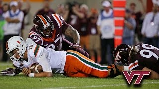 Blacksburg Becomes Sacksburg: Virginia Tech 8 Sacks vs Miami