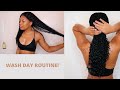 WASH DAY ROUTINE START TO FINISH! | NATURAL HAIR