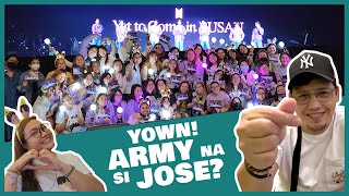 BTS YET TO COME IN CINEMAS - SUMALI NA SA ARMY SI JOSE | JOSE AT SISA