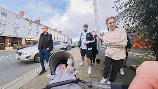 Plymouth! Britain's Run Down Ocean City! Town Centre & Barbican. Walking Tour Pram-Cam#2