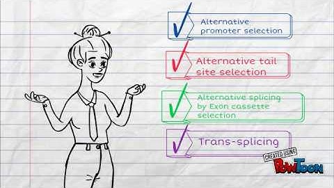 alternative splicing