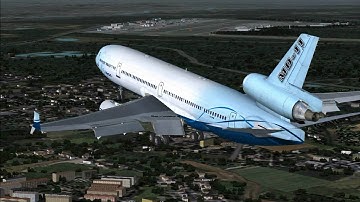PMDG MD-11 FS9 EDDF/EDDF Flight Simulator McDonnell Douglas MD11