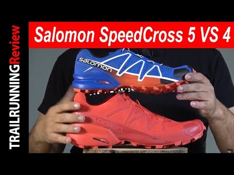 Salomon SpeedCross 5 VS Salomon SpeedCross 4 YouTube