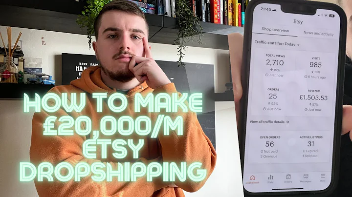 Etsy Dropshipping Store: Make £20k/Month (For Beginners)