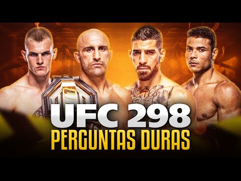 UFC 298: PERGUNTAS DURAS (PILOTO)