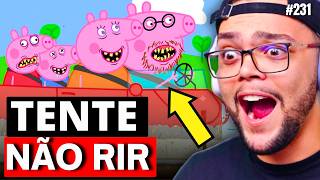 TENTE NÃO RIR |  PEPPA PIG DA ZUEIRA  231  ( REDUBLAGEM  )