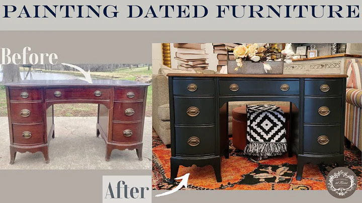 Painting Dated Furniture (How to with MIRACLE PAINT)