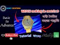Watch making in matrix 9       jewellery cad design  mohit creations part1