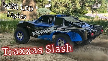 We Secured the Traxxas Slash! (with LED Lights)
