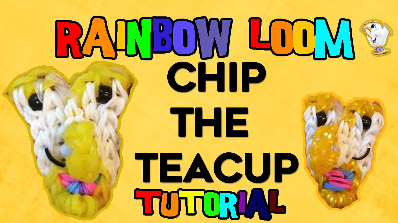 Rainbow loom poker chips
