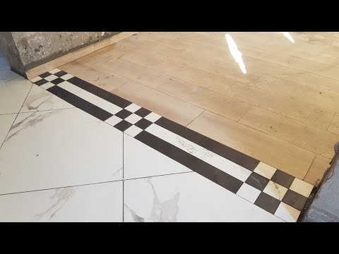 عمل عتبة صالون زواقة سهلة ورائعة Making An Easy And Wonderful Salon Threshold With Ceramic Tiles 87
