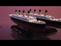 RMS Titanic and RMS Olympic - 1:1000 Scale Model Review