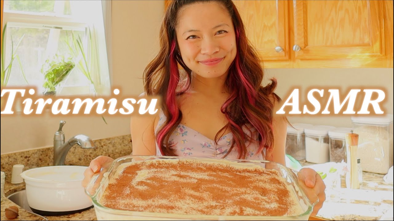 ASMR Время готовить/выпекать! ЛУЧШИЙ домашний итальянский тирамису!!! 🇮🇹 чао, белла!