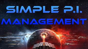 EVE Online Simple P.I. Management