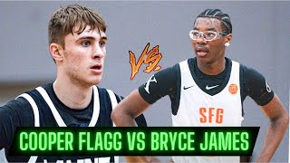 Bryce James VS Cooper Flagg | THE FIRST TIME I EVER FILMED THEM @ EYBL!!