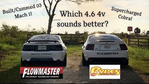 WHICH EXHAUST SYSTEM SOUNDS BETTER?  03 COBRA & 03 MACH 1 *DID NOT GO AS PLANNED*
