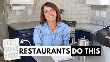 The Restaurant Secret That Solves Meal Planning