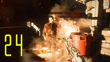 Alien: Isolation PC Gameplay Walkthrough Part 24 - DIE JOE! | SurrealBeliefs