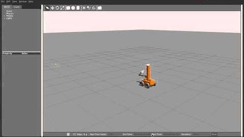Pluto bringing ball robot with stop condition - Gazebo simulation of Komodo Robot