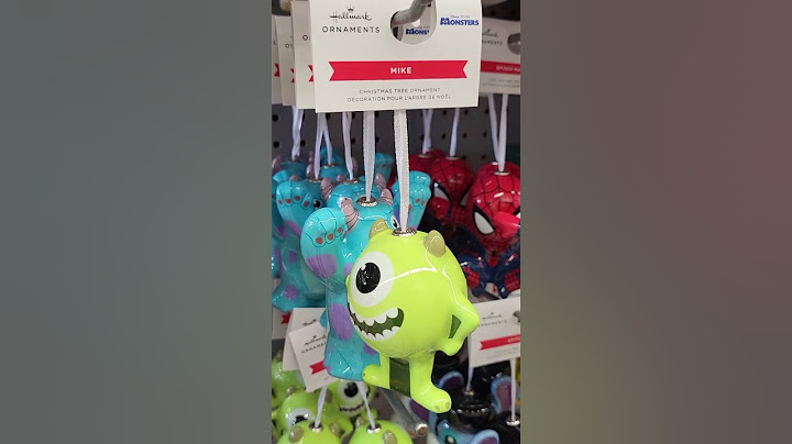 Disney Pixar Monsters "Mike" - Christmas Tree Ornament $5 at Five Below - Mike Wazowski