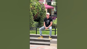 Street Drummer Had No Idea Chad Smith Was Watching him #shorts